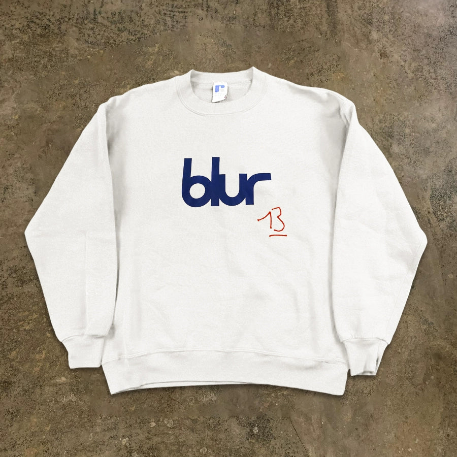 Minimalist Letter Print Graphic Sweatshirt