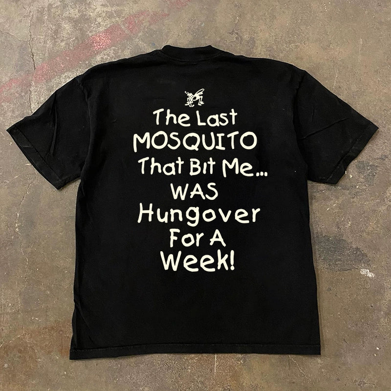 Mosquito Bite Inspired Versatile Graphic T-Shirt