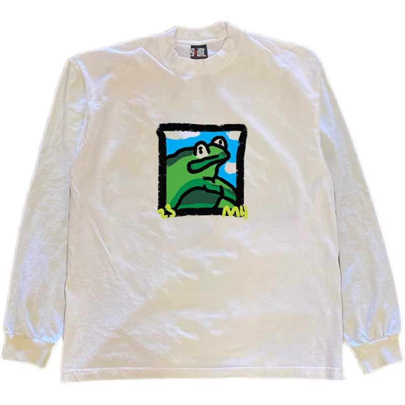 Heavy Sky Frog Long-Sleeved T-Shirt