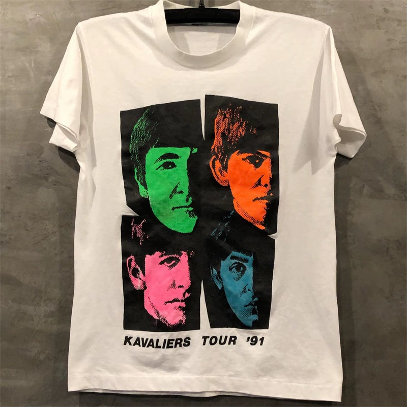 Kavaliers Vintage Rock Band Portrait T-Shirt