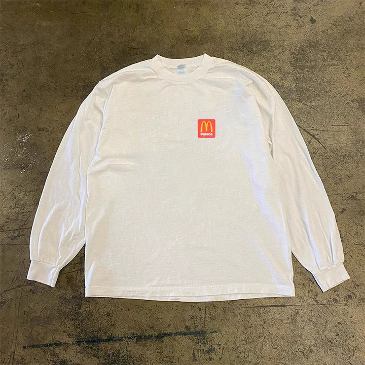 Bold Statement Long Sleeve Cotton Tee