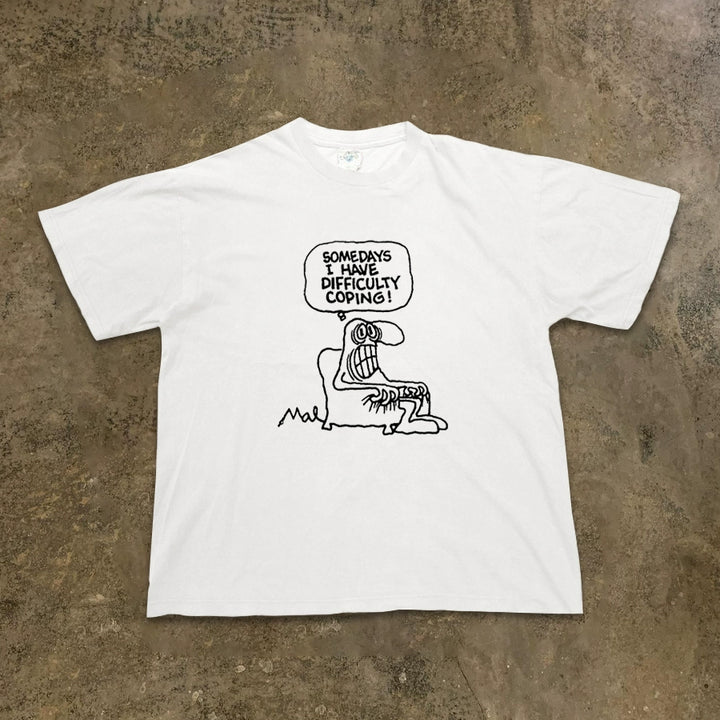 Vintage Cartoon Creative Cotton Tee