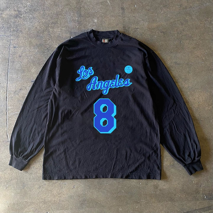 Blockbuster Vintage Monogram Long-Sleeved T-Shirt