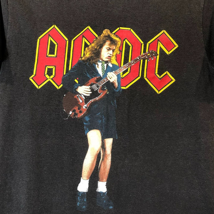 ACDC Retro Street Vibe Dropped Shoulder T-Shirt