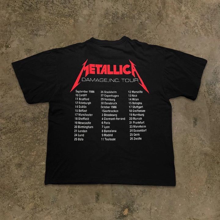 Retro Heavy Metal Graphic Tee