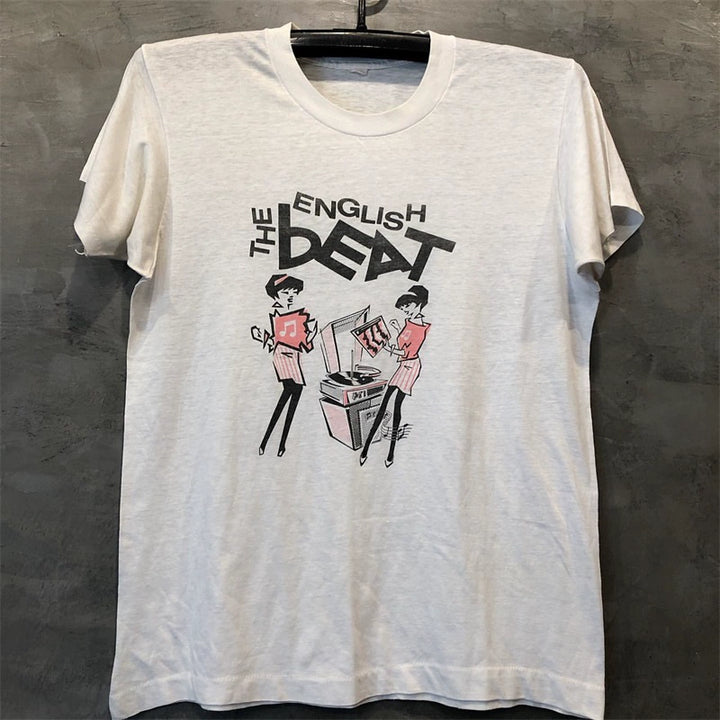 Punk Vintage Cotton Print Tee by The English Beat