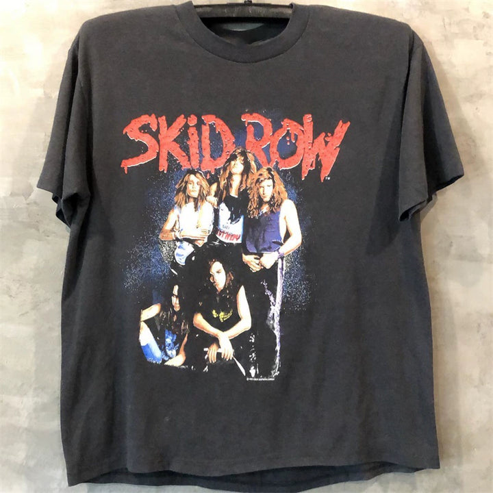 Skid Row Heavy Metal Street Chic T-Shirt