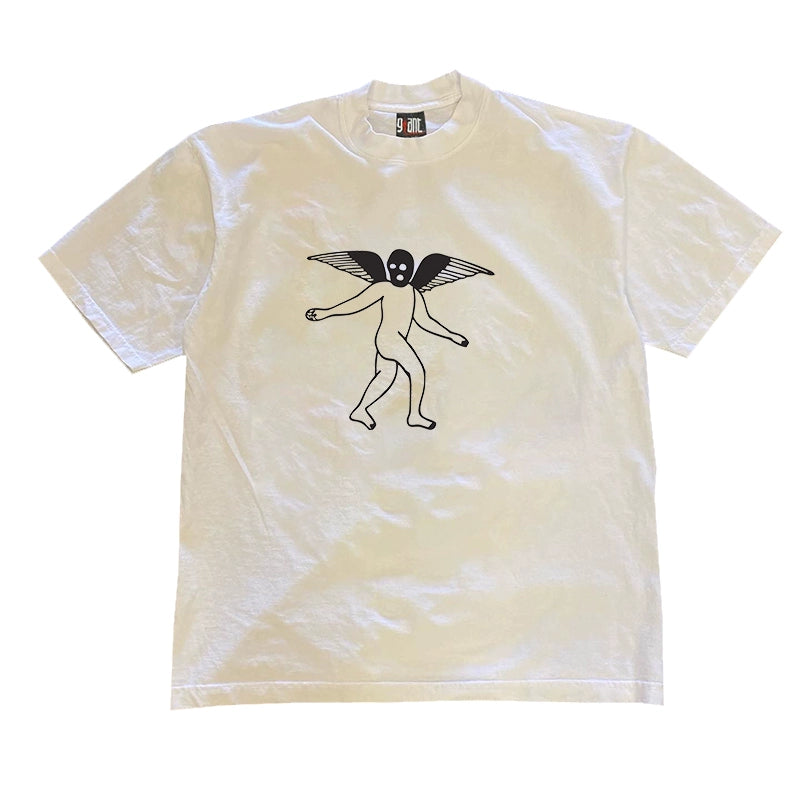 Heavy Impermeable Wings Trendy Cotton Summer Tee