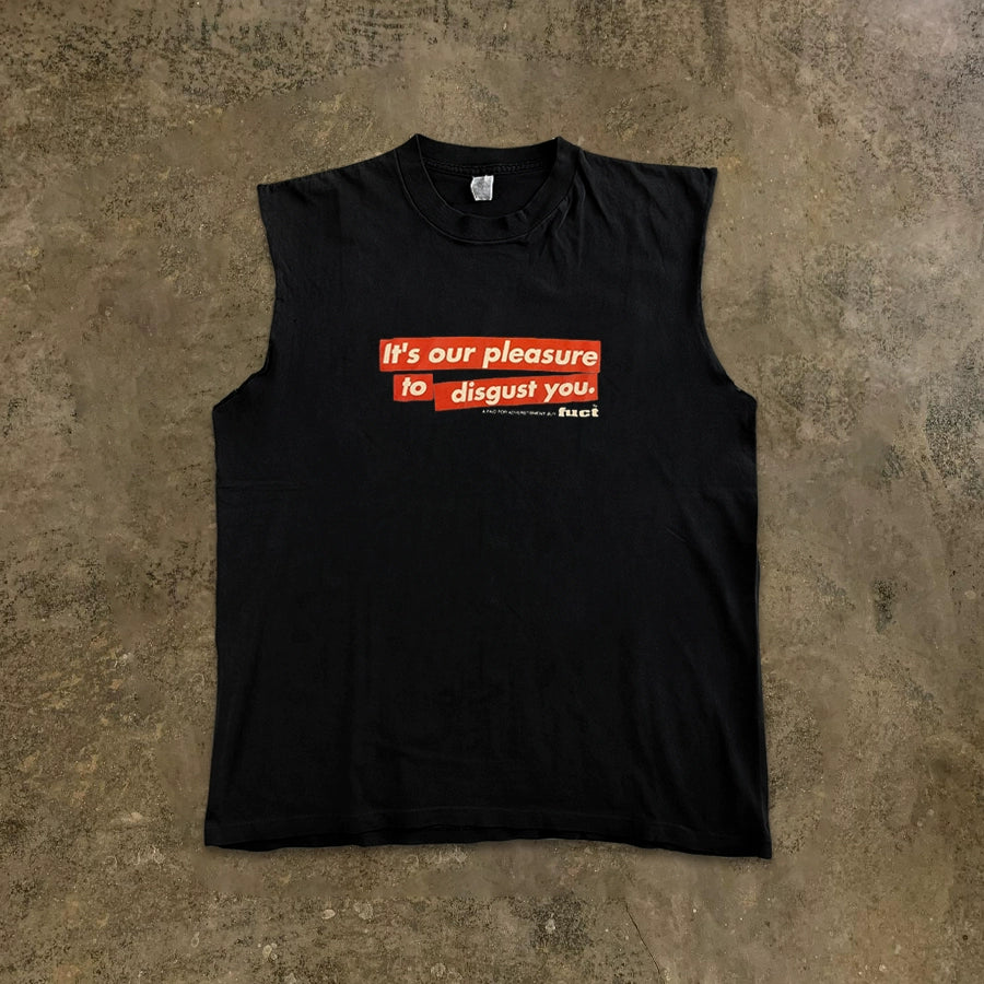 Vintage-Inspired American Retro Sleeveless Tee