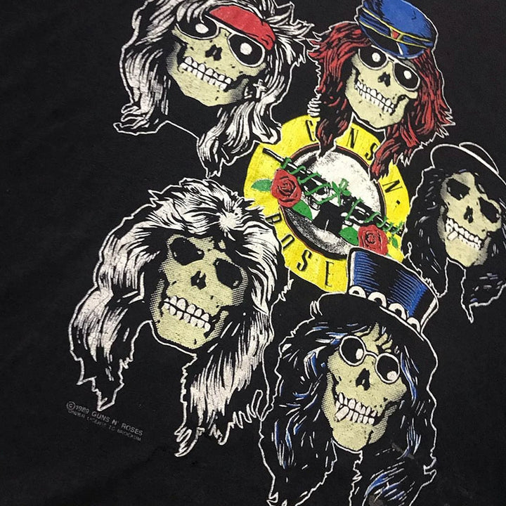 Guns'N'Roses Vintage Cotton Round Neck T-Shirt