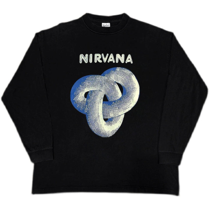 Nirvana Vintage Hip-Hop Long Sleeve T-Shirt