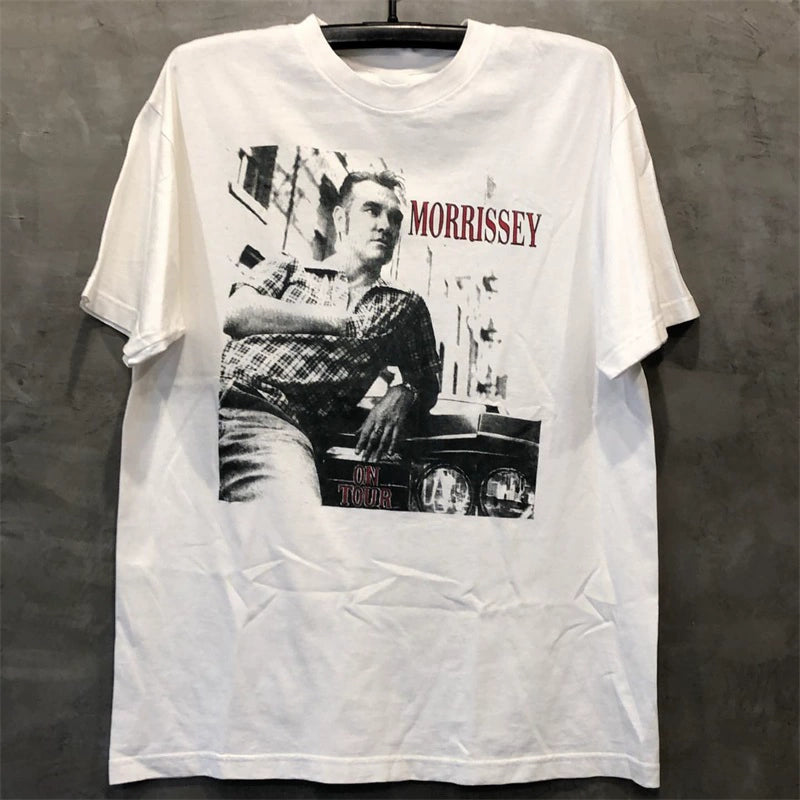 Morrissey Portrait Print T-Shirt