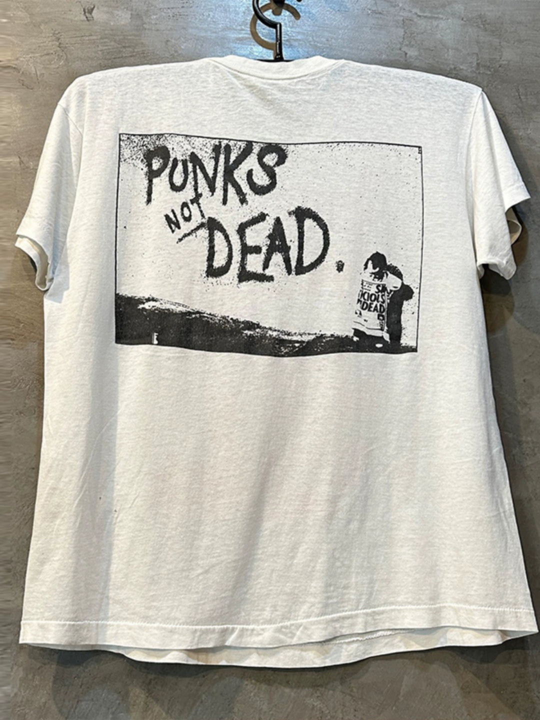 Exploited Hardcore Punk Slouchy Heavy Cotton T-Shirt