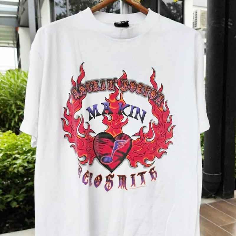 Flame Vintage Graphic Tee