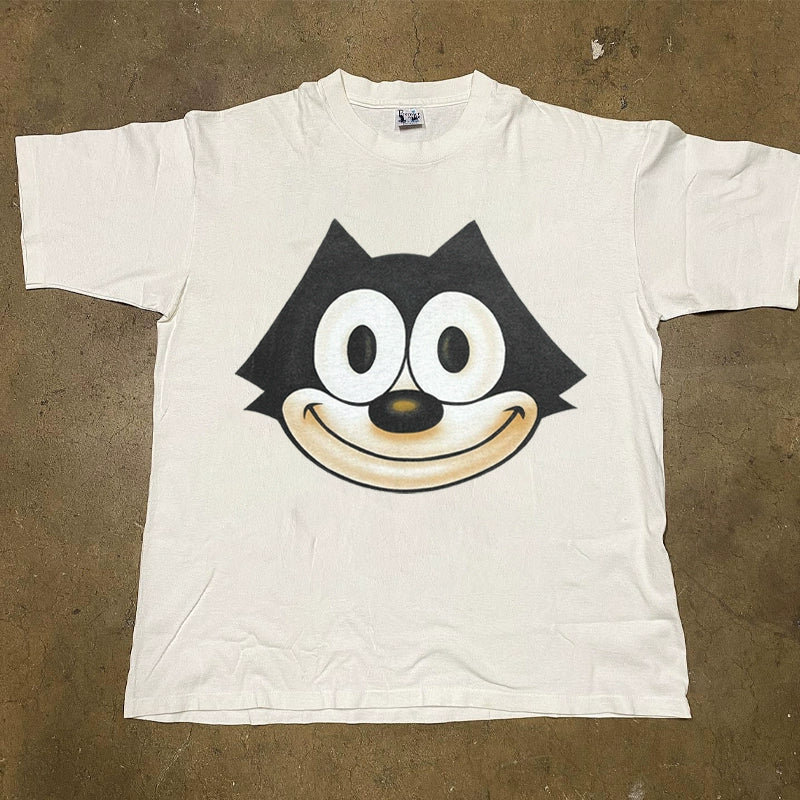 Cartoon Graphic Cotton Tee