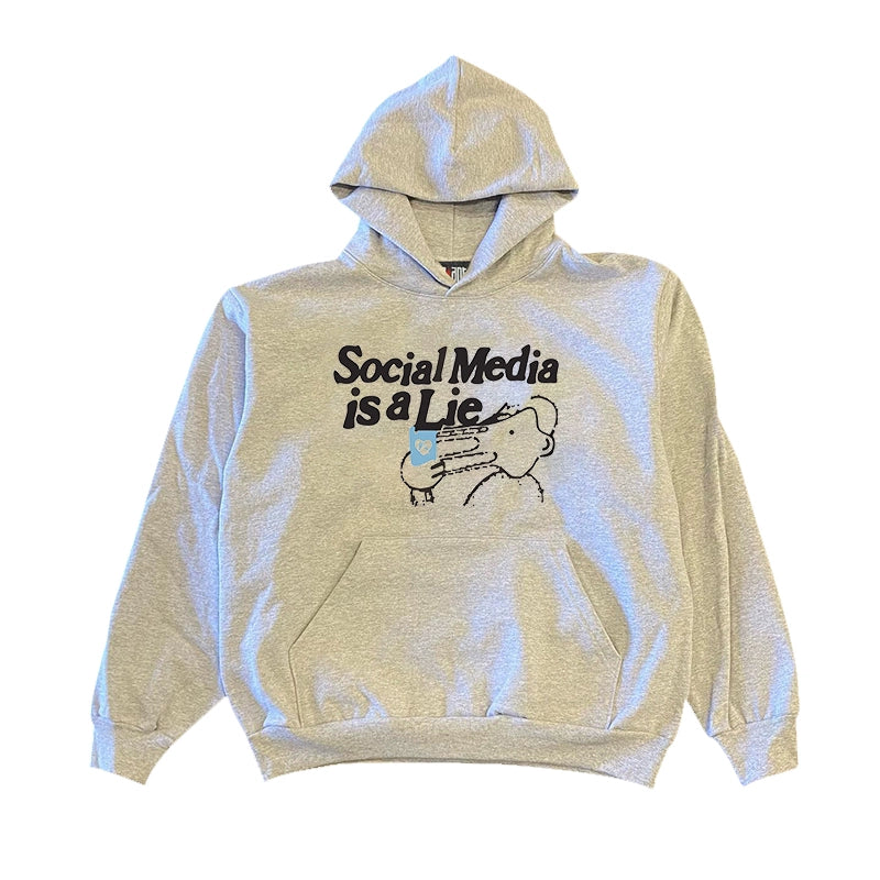 Vintage Couple Hoodie with Refusal to Socialize Design