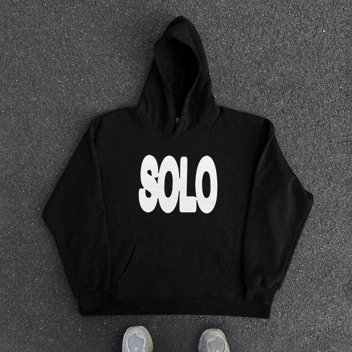 Premium Graphic Hoodie with Bold Lettering