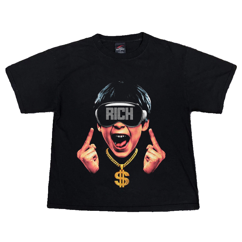 Hip-Hop Streetwear Graphic T-Shirt