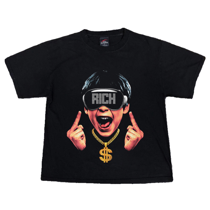 Hip-Hop Streetwear Graphic T-Shirt