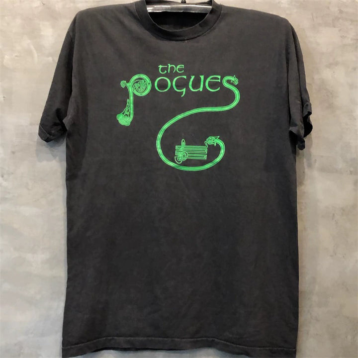 Vintage Retro Minimalist T-Shirt by The Pogues