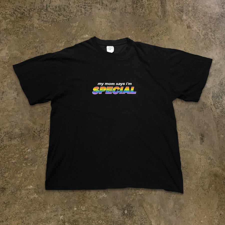 Colourful English Design Graphic T-Shirt