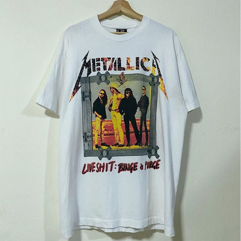 Metallica Vintage Portrait Rock Tee