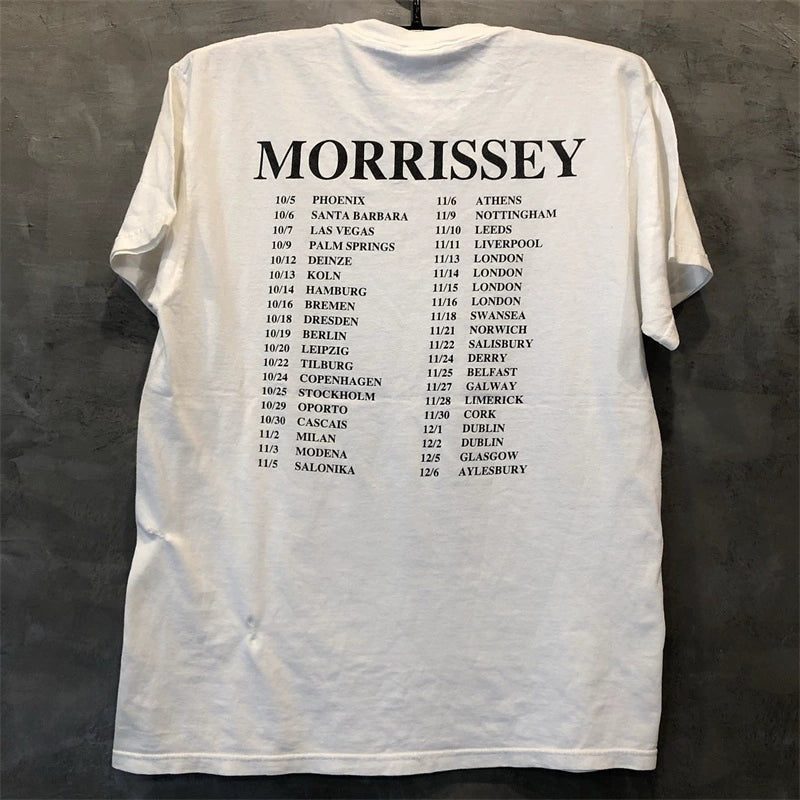 Morrissey Portrait Cotton T-Shirt by The Smiths