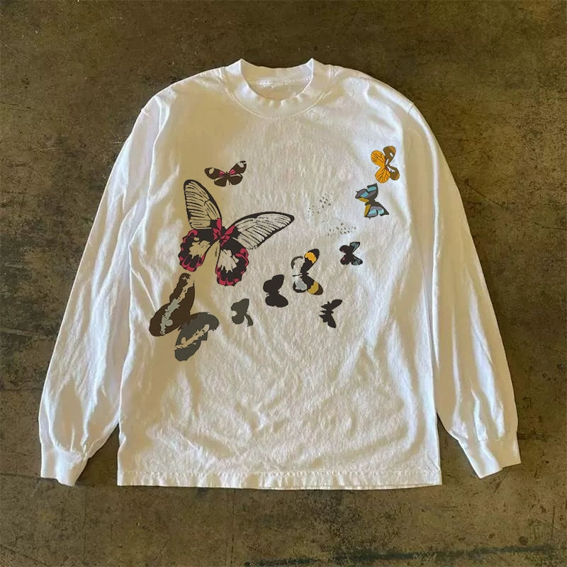 Butterfly Clutter Long Sleeve