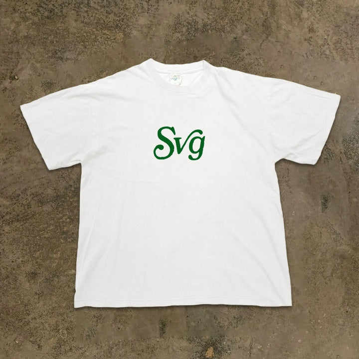 Fresh Letter Design Cotton T-Shirt