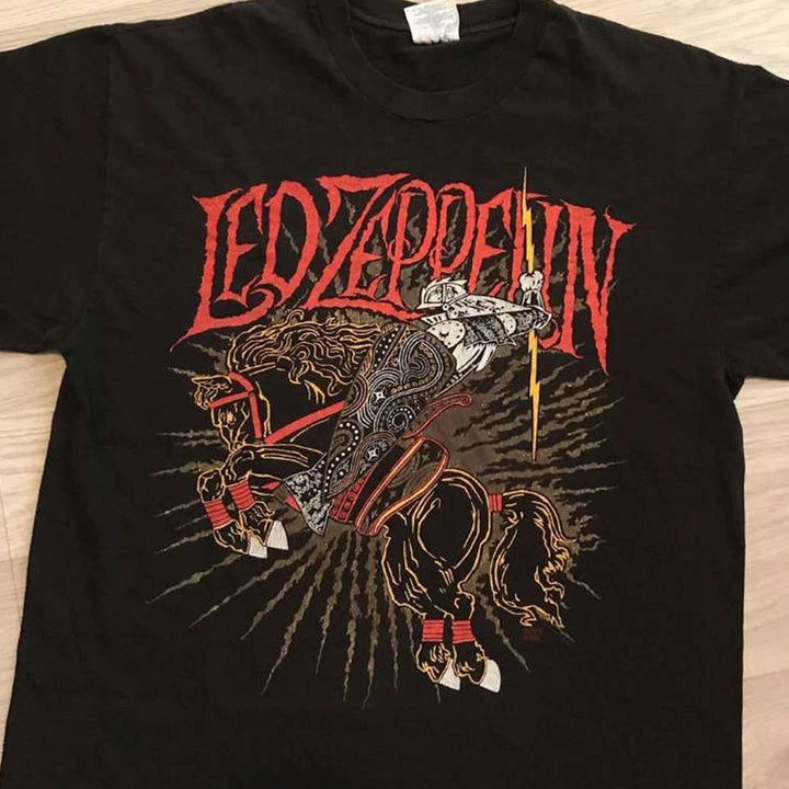 Led Zeppelin Vintage Rock Graphic T-Shirt