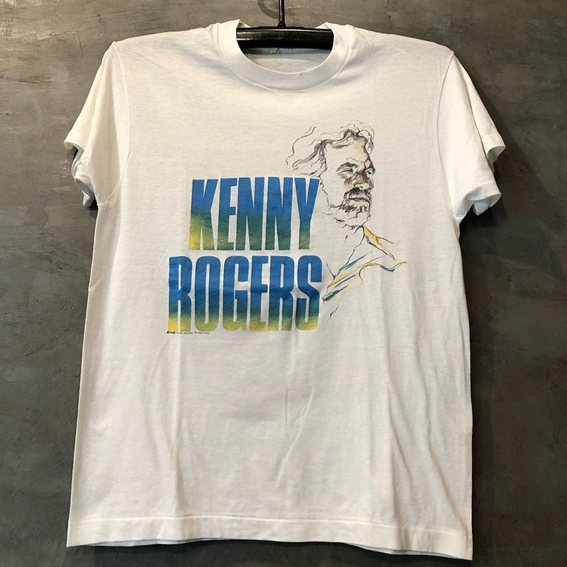 Kenny Rogers Artistic Portrait Sketch T-Shirt