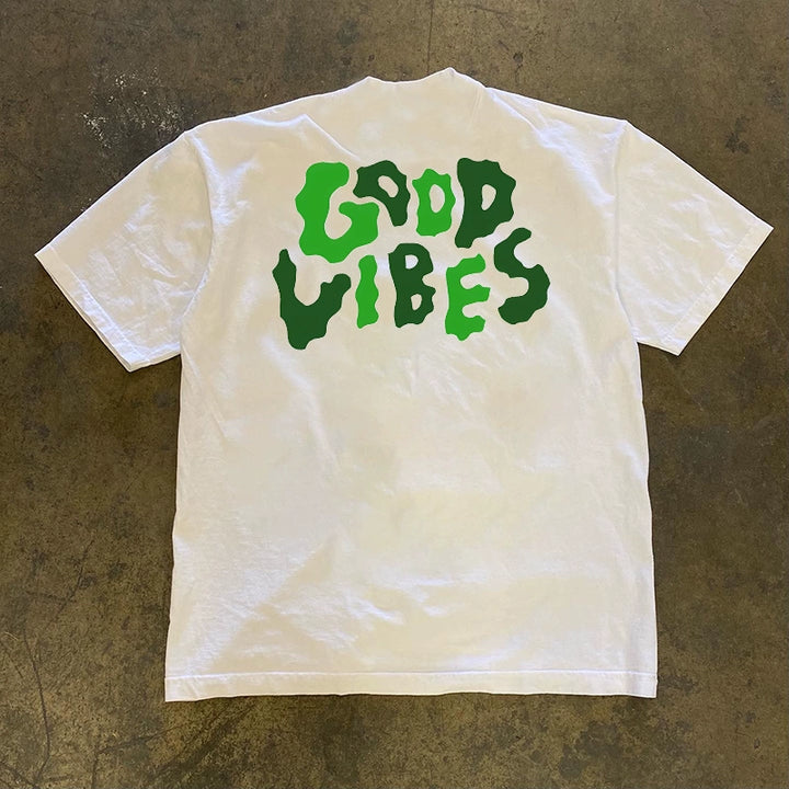 Good Vibes Printed T-Shirt