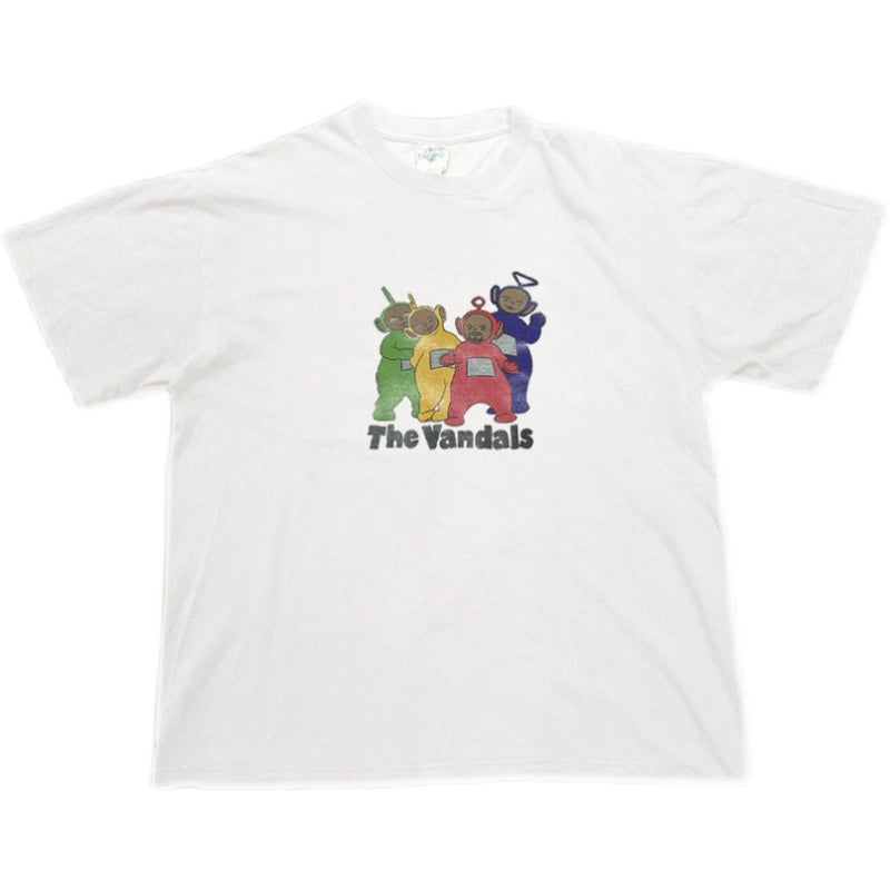 Teletubbies Cartoon Short Sleeve T-Shirt