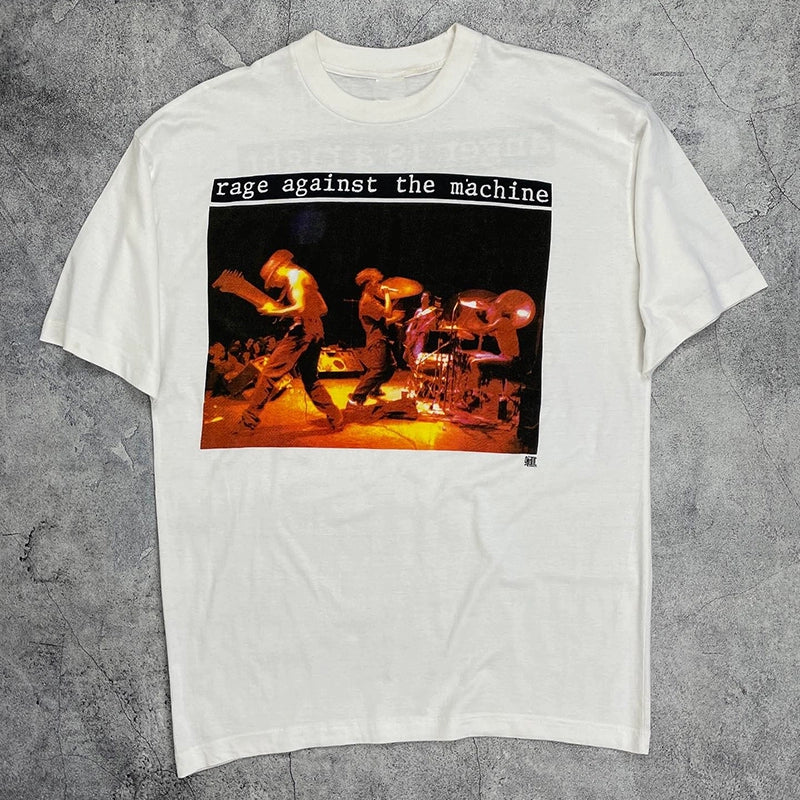 Vintage Blockbuster Graphic Tee by Rage Against the Machine