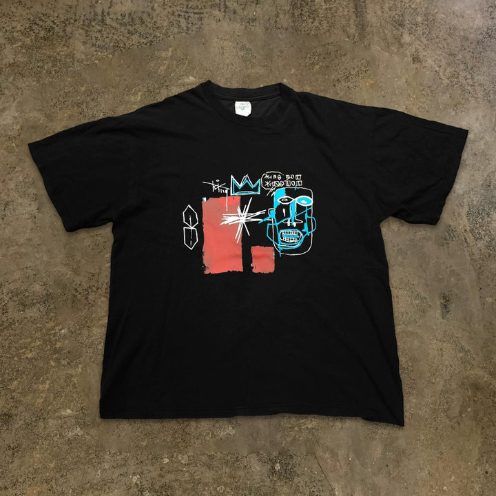 Abstract Hand-Painted Vintage Hip-Hop T-Shirt