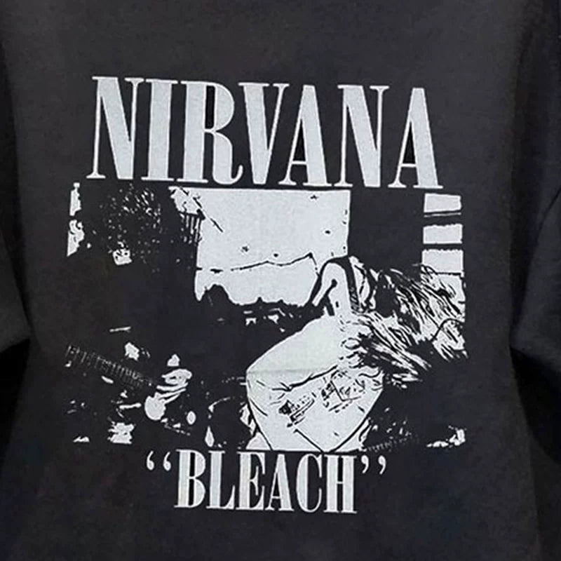 Nirvana Vintage Hip-Hop Retro Long-Sleeved Jacket