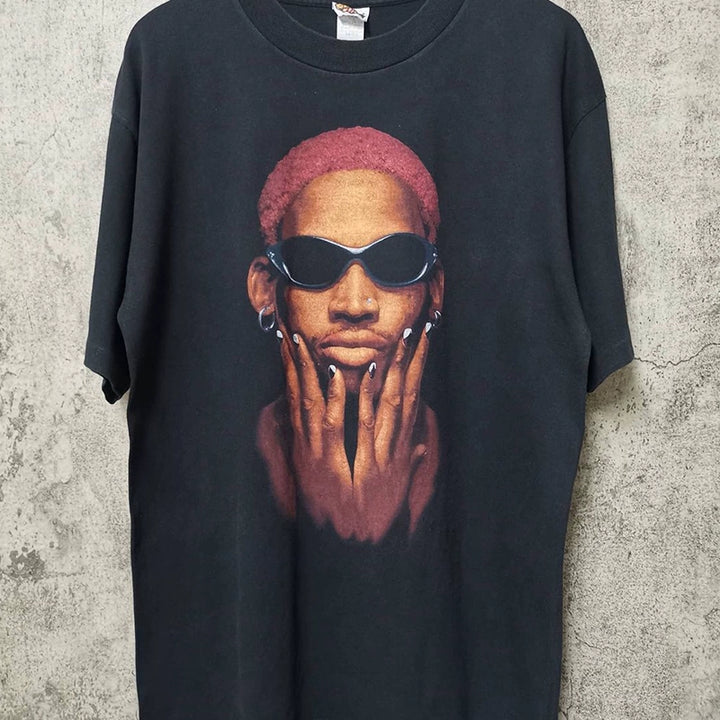 Rodman High Street Hip-Hop Graphic Tee