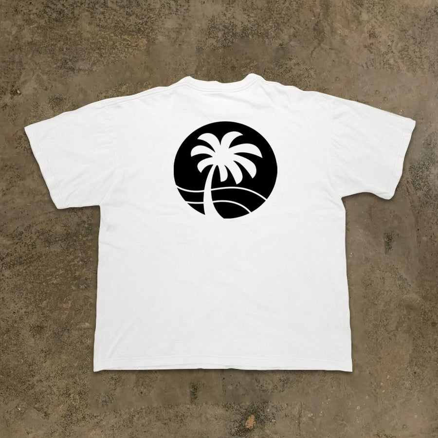 Coastal Vibes Hip-Hop Graphic Tee