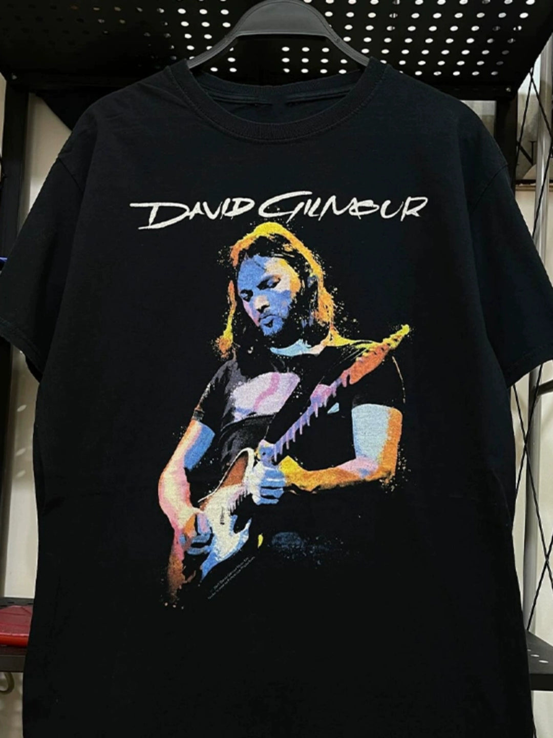 Vintage Street Inspired David Gilmour T-Shirt Design