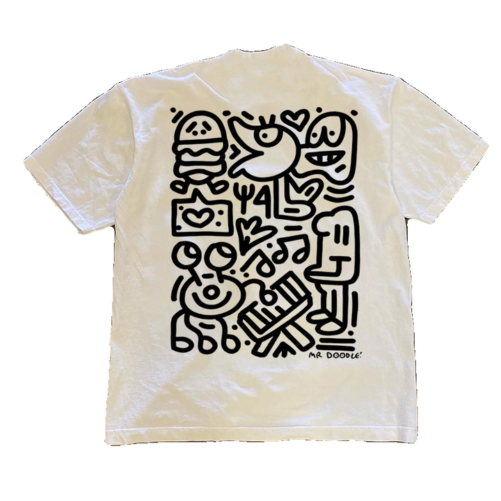 Creative Graffiti Minimalist Short Sleeve T-Shirt