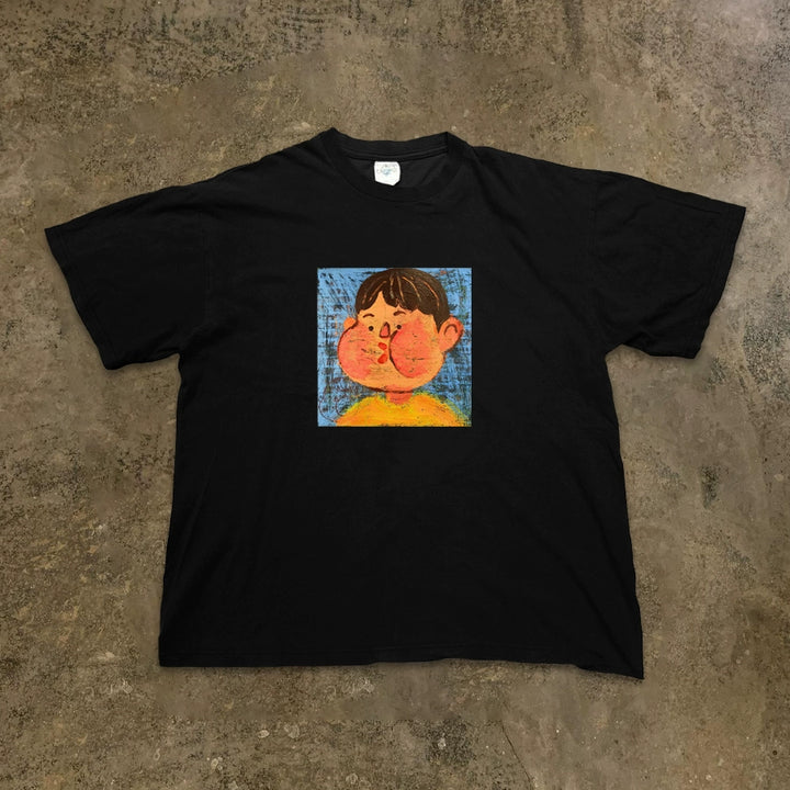 Fun Chubby Oil Painting Vintage Tee