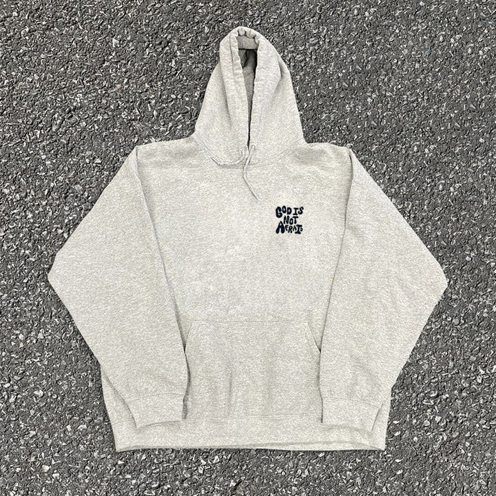 Minimalist Typography Graphic Hoodie