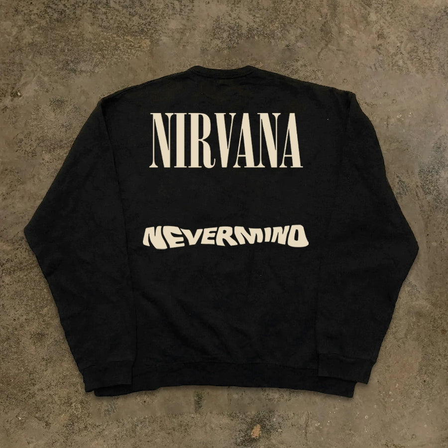 Nirvana Band Graphic Tee Design