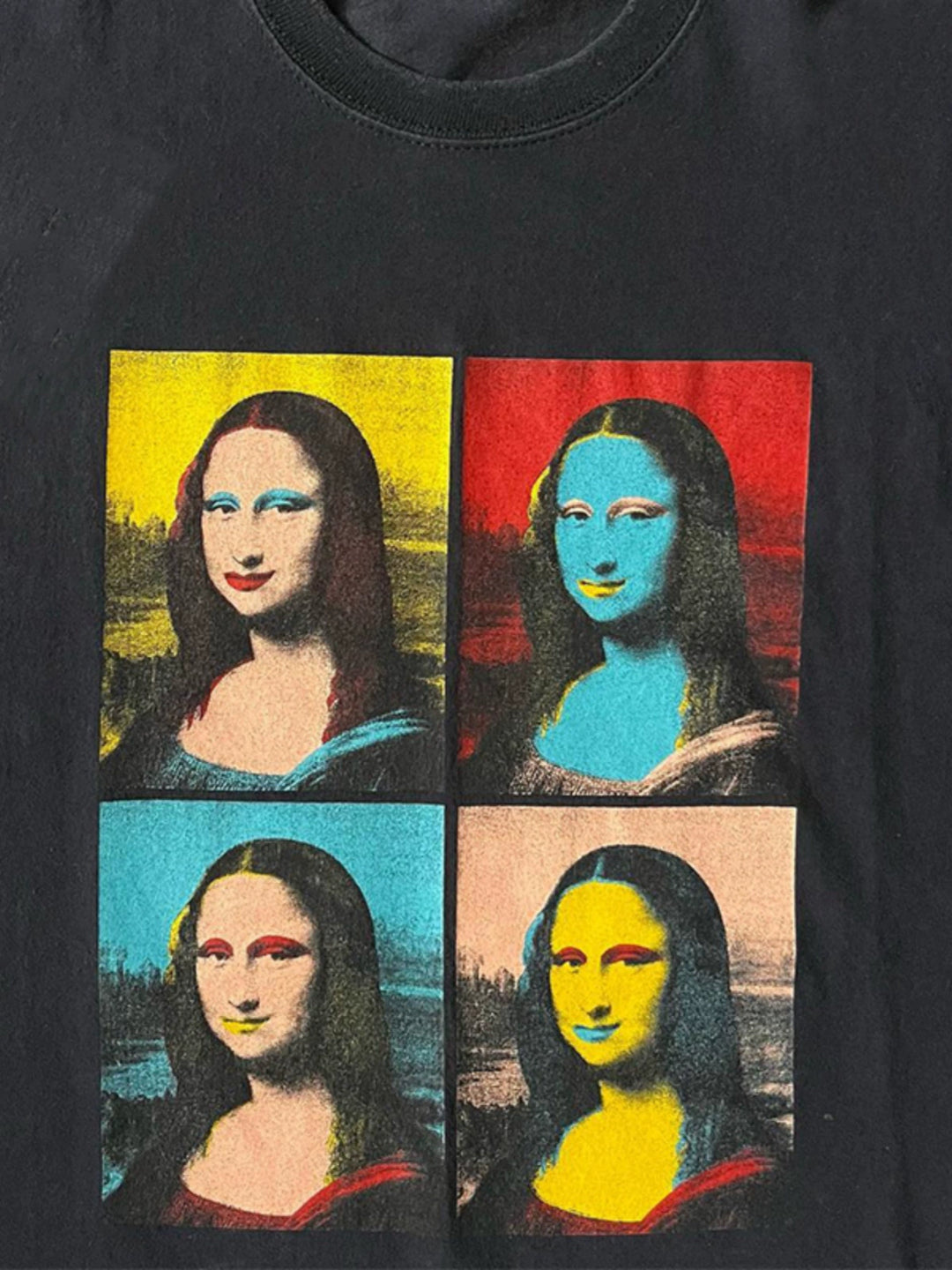 Mona Lisa Vintage-Inspired Artistic Print T-Shirt