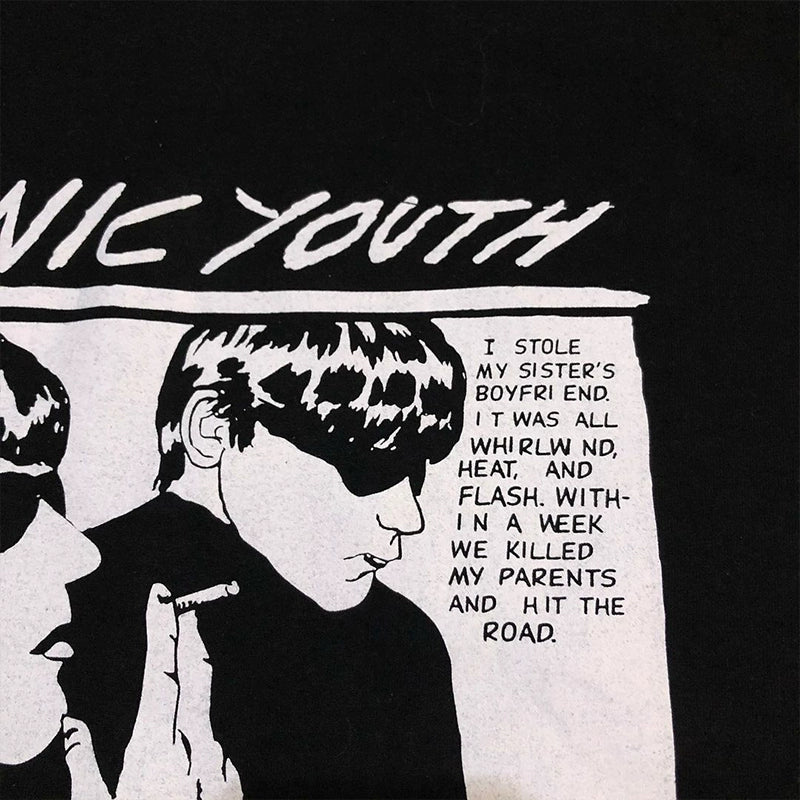 Sonic Youth Vintage Punk Graphic Tee