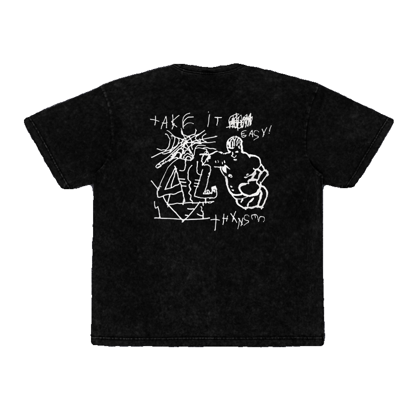 Vintage Washed Cotton Graphic Tee