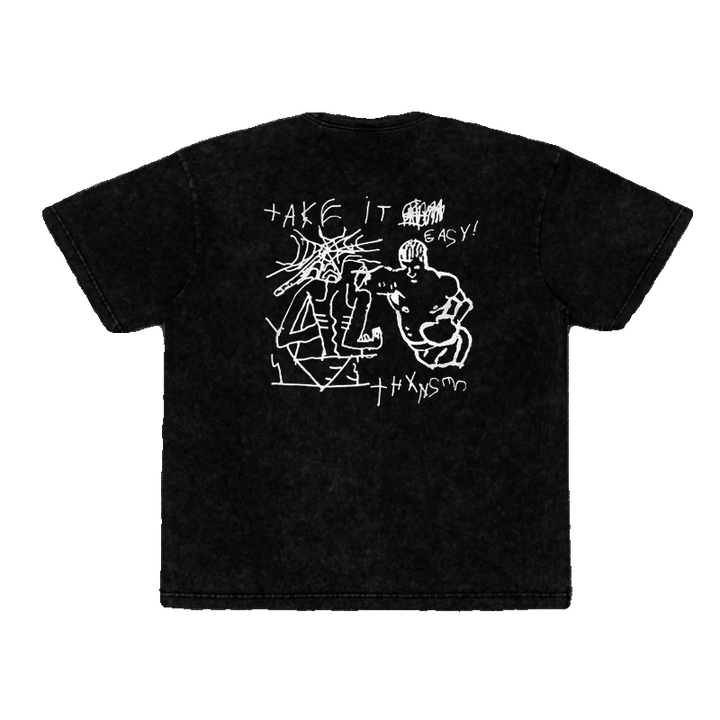 Vintage Washed Cotton Graphic Tee