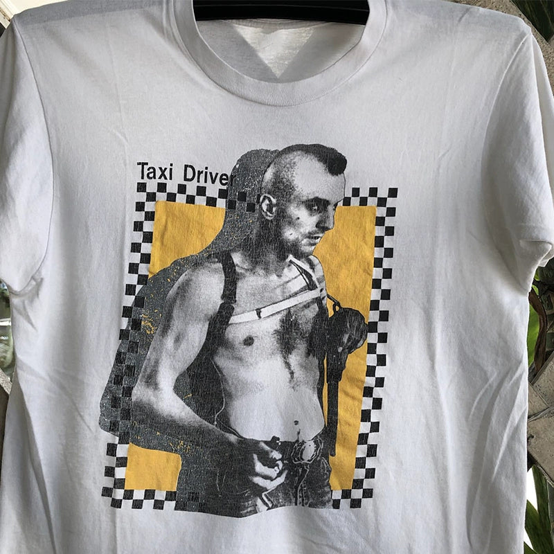 Hip Hop-Inspired Taxi Driver Portrait T-Shirt