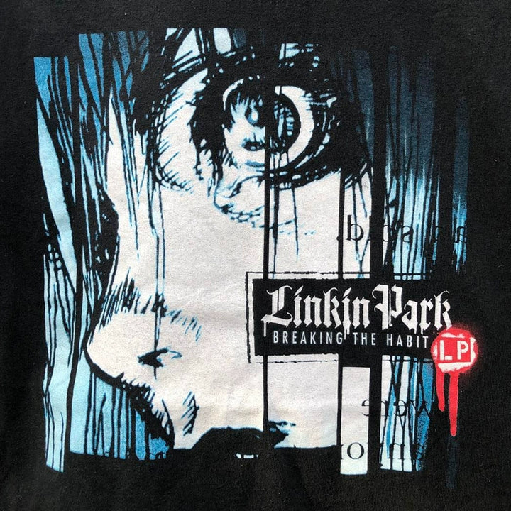 Linkin Park Retro Anime Style Short-Sleeved T-Shirt