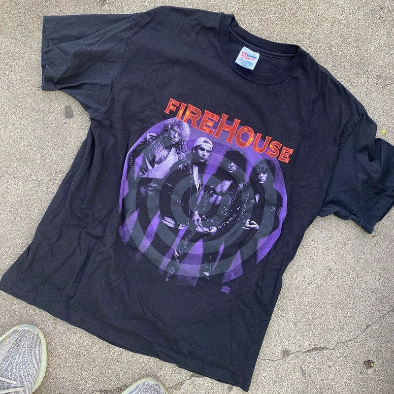 Vintage Firehouse 90s Rock Band T-Shirt